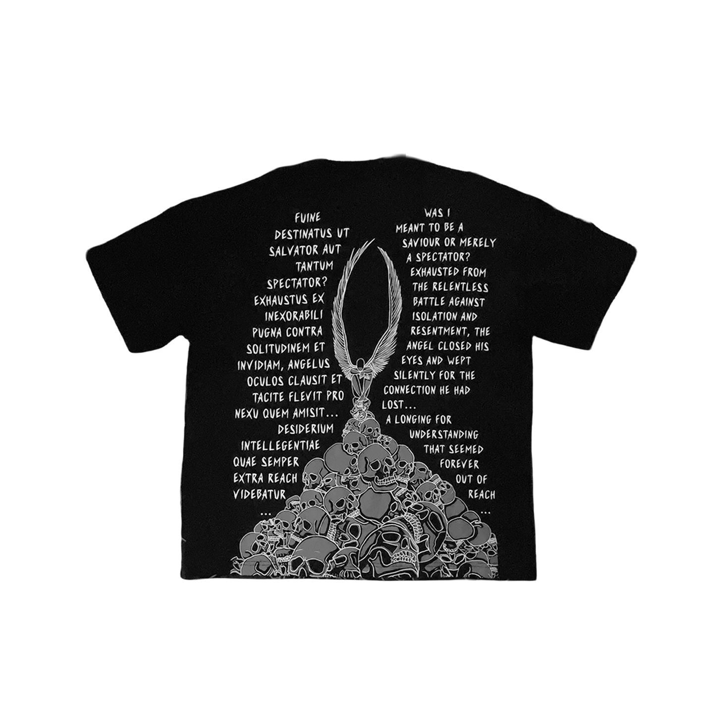 Pathway of Exhaustion Oversized Heavyweight Cotton Tee T-Shirt
