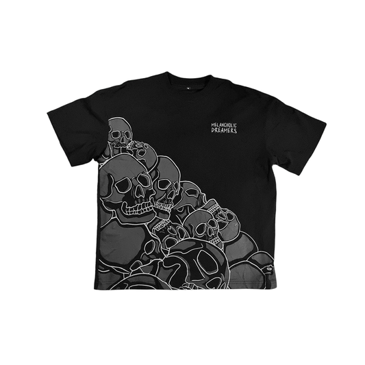 Pathway of Exhaustion Oversized Heavyweight Cotton Tee T-Shirt