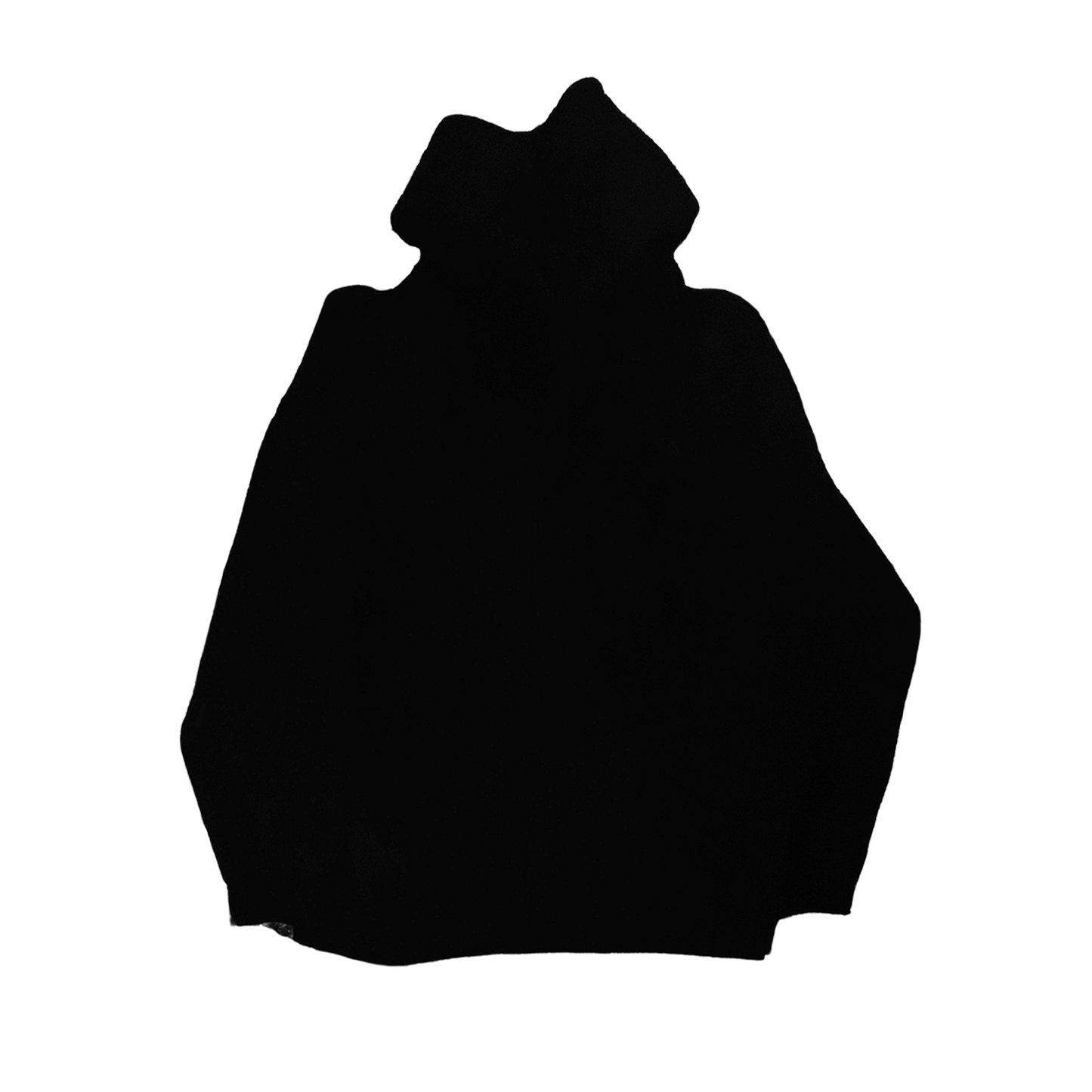Pathway of Regret – Black Oversized Heavyweight Hoodie
