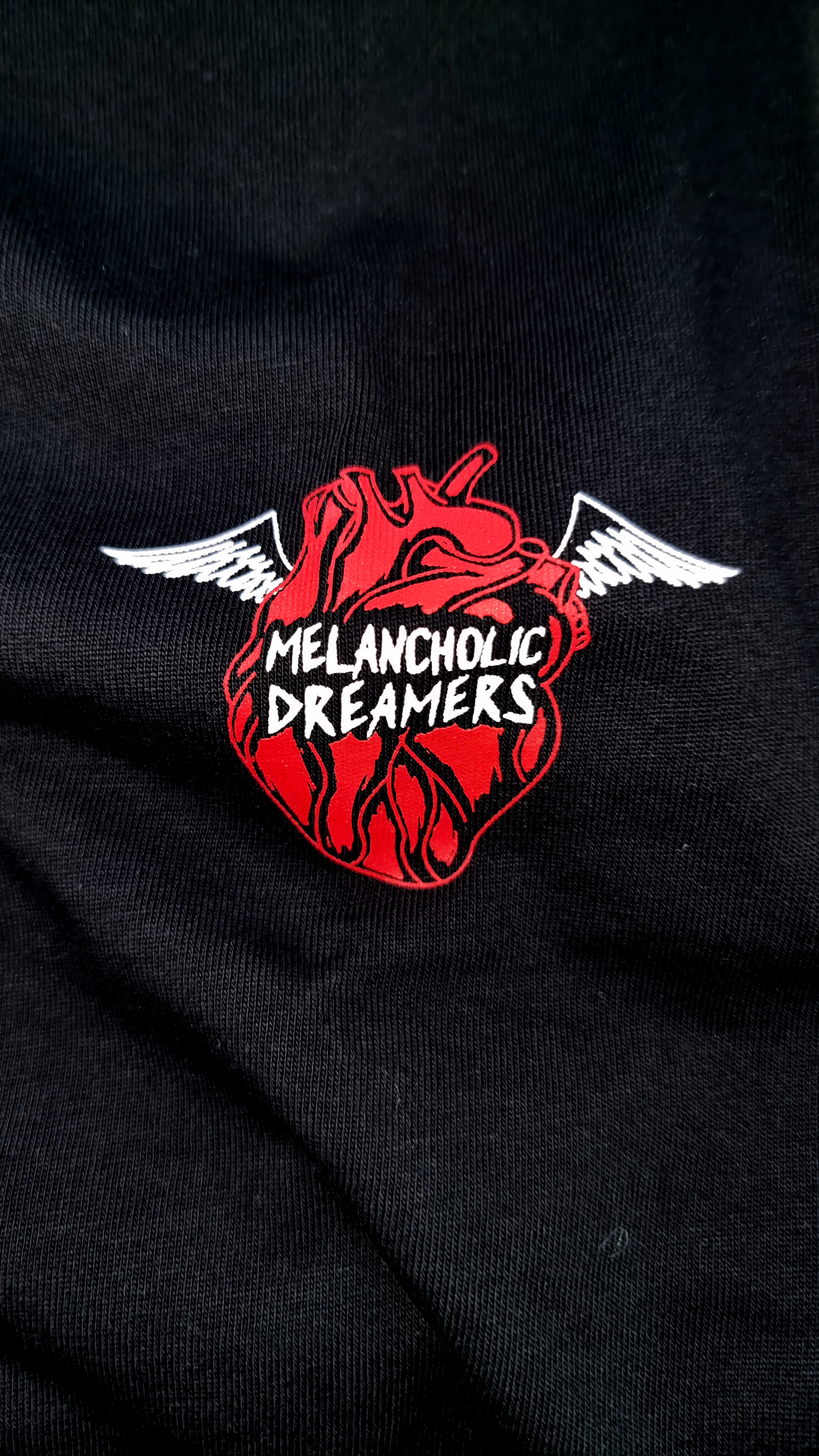 The Keeper Of a Stolen Heart - Black Oversized Heavyweight Cotton T-Shirt