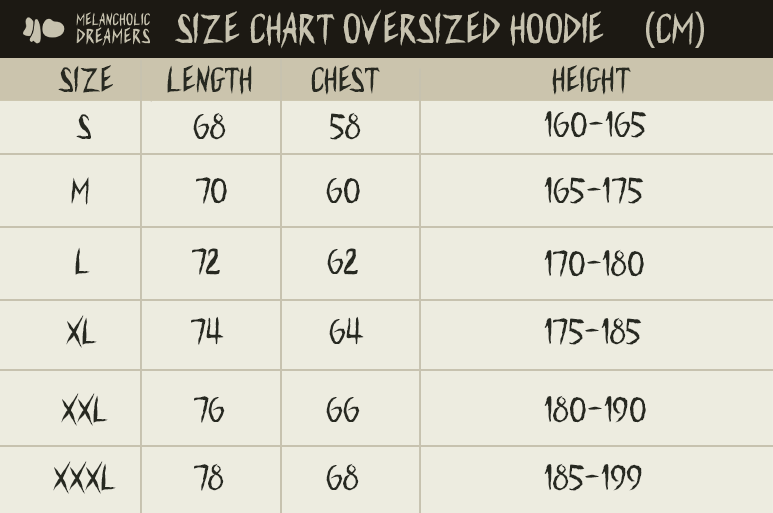 Pathway of Destruction – Black Oversized Heavyweight Hoodie